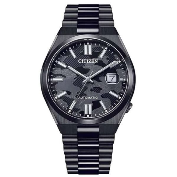 Citizen Stainless Steel Black Men Watch NJ0155-87E