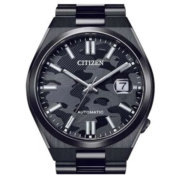 Citizen Stainless Steel Black Men Watch NJ0155-87E