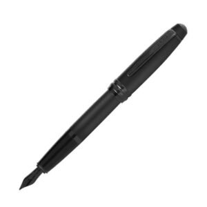 Cross Bailey Matte Black Lacquer Fountain Pen Medium Nib 456-19
