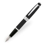 Cross Bailey Rich Black Lacquer Fountain Pen Medium Nib 456-7