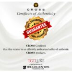 Cross Bailey Rich Black Lacquer Fountain Pen Medium Nib 456-7