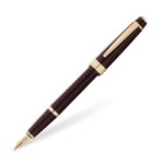 Cross Bailey Light Burgandy Resin Gold Fountain Pen Medium Nib 746-11