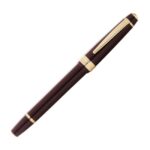 Cross Bailey Light Burgandy Resin Gold Fountain Pen Medium Nib 746-11