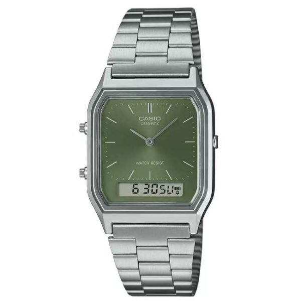 Casio Vintage  Stainless steel Silver Unisex  Watch AD278