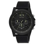 Armani Exchange Black Men Quartz Watch AX1344