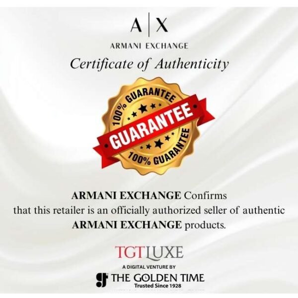 Armani Exchange Black Men Quartz Watch AX2460