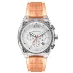 Armani Exchange Gray Men Quartz Watch AX4164