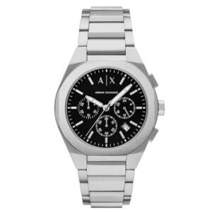 Armani Exchange Black Men Quartz Watch AX4186