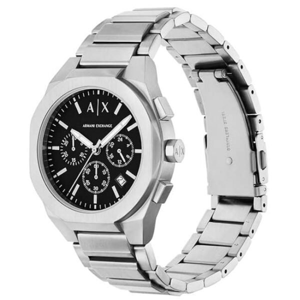 Armani Exchange Black Men Quartz Watch AX4186