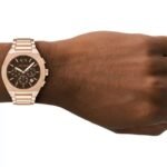 Armani Exchange Brown Men Quartz Watch AX4188