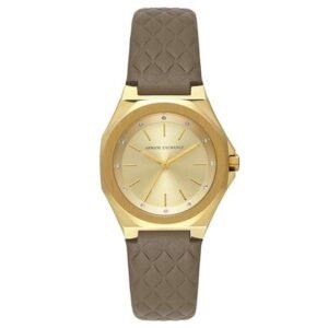 Armani Exchange Gold Women Quartz Watch AX4617