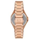 Armani Exchange Rose Gold Women Automatic Watch AX4619