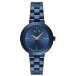 Armani Exchange Blue Women Quartz Watch AX5175