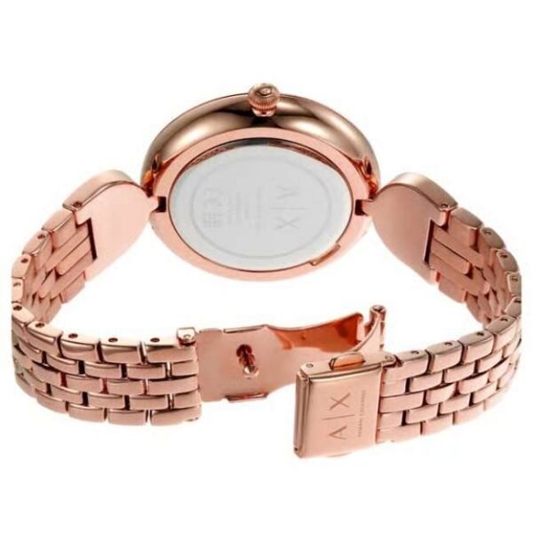 Armani Exchange Brown Women Quartz Watch AX5384