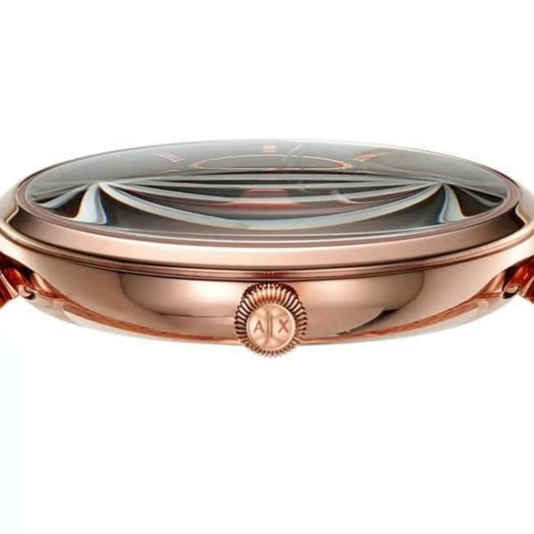 Armani Exchange Brown Women Quartz Watch AX5384