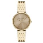 Armani Exchange Brown Women Quartz Watch AX5916
