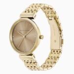 Armani Exchange Brown Women Quartz Watch AX5916