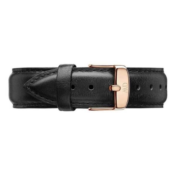 Daniel Wellington Black Leather Men Watch DW00100007