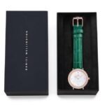 Daniel Wellington Green Leather Women Watch DW00100826K