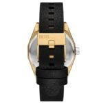 Diesel Leather Black Men Watch DZ2219