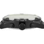 Diesel Leather Black Men Watch DZ4667