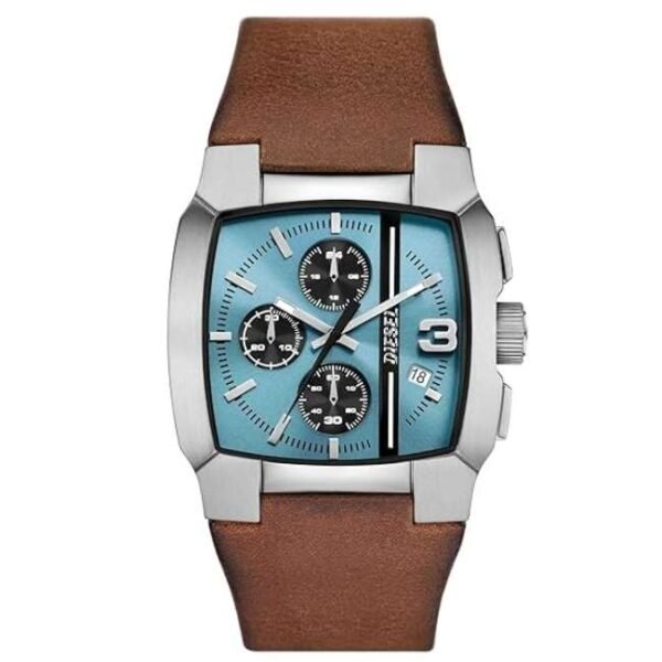 Diesel Leather Brown Men Watch DZ4675