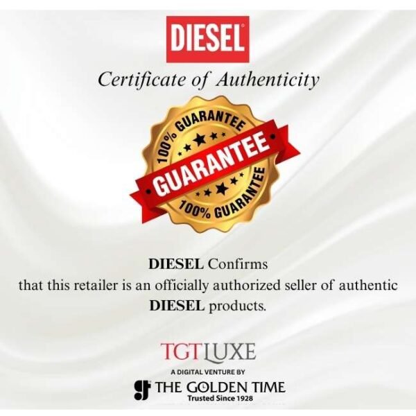 Diesel Leather Brown Men Watch DZ4675