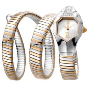Just Cavalli Women Silver  w/stones Watch JC1L022M0075
