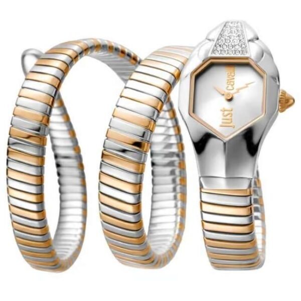 Just Cavalli Women Silver w/stones Watch JC1L022M0075