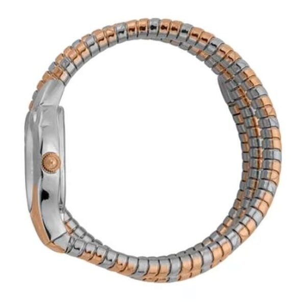 Just Cavalli Women Two Tone Silver & Rose Gold Color Watch JC1L189M0085