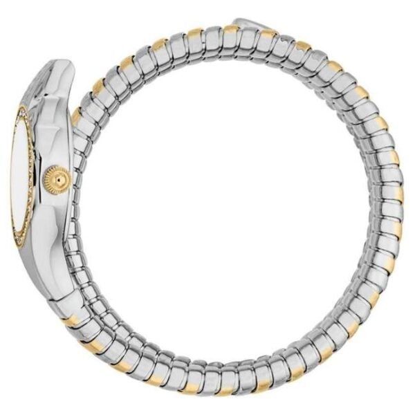 Just Cavalli Women Two Tone Silver & Gold Color Watch JC1L355M0055
