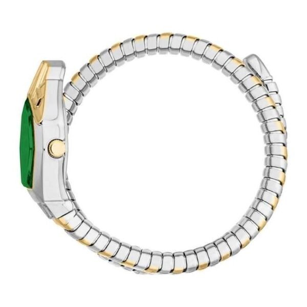 Just Cavalli Women Two Tone Silver & Gold Color Watch JC1L358M0075