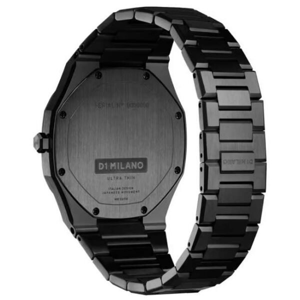 D1 Milano Stainless Steel Black Men Watch UTBJ31