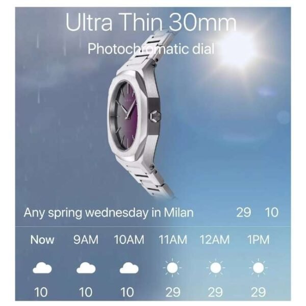 D1 Milano Stainless Steel Silver Women Watch UTBL36