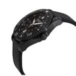 Victorinox Leather Black Watch 241787