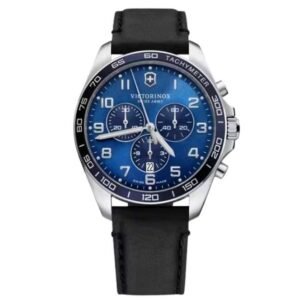 Victorinox Genuine Leather Blue Watch 241929
