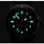 Victorinox Genuine Leather Black Watch 241976.1