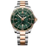 Victorinox Stainless Steel Green Watch 242008
