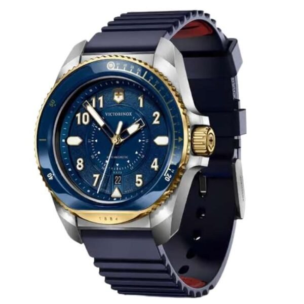 Victorinox Rubber Blue Watch 242013