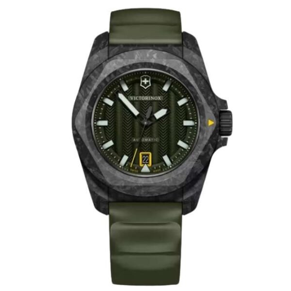 Victorinox Rubber Green Watch 242021.1