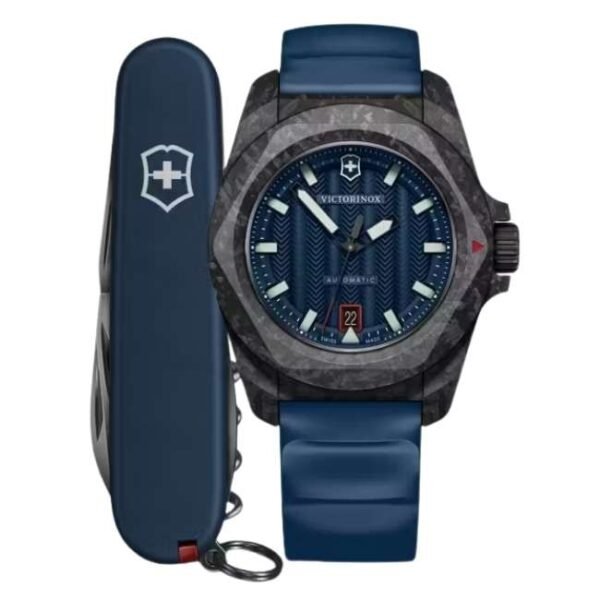 Victorinox Rubber Blue Watch 242022.1