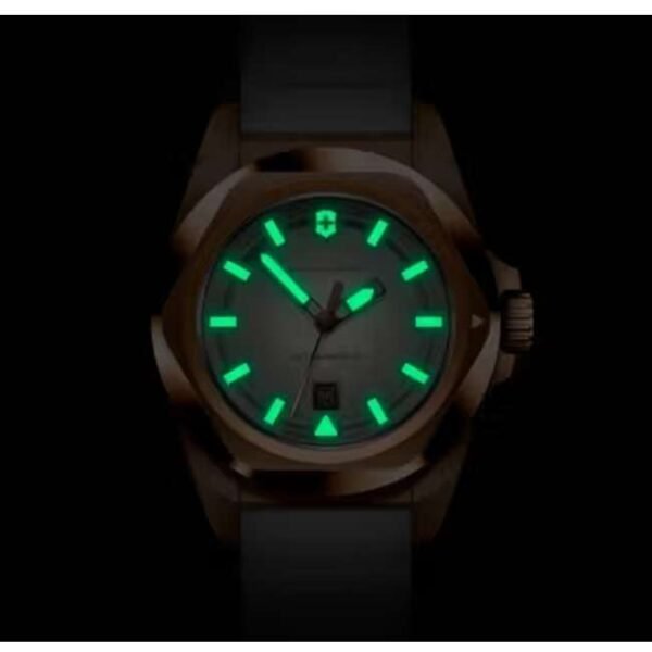 Victorinox Rubber White Watch 242037