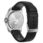 Victorinox Leather Black Watch 242041