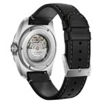 Victorinox Leather Black Watch 242044