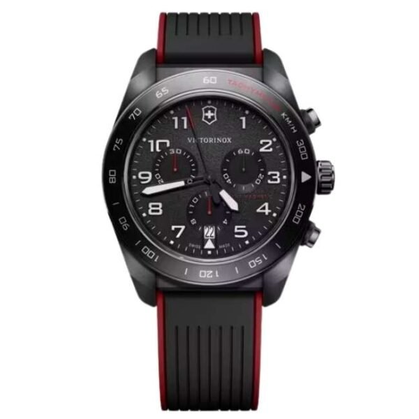 Victorinox Rubber Black Watch 242051