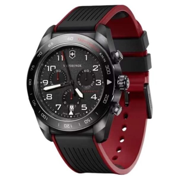 Victorinox Rubber Black Watch 242051