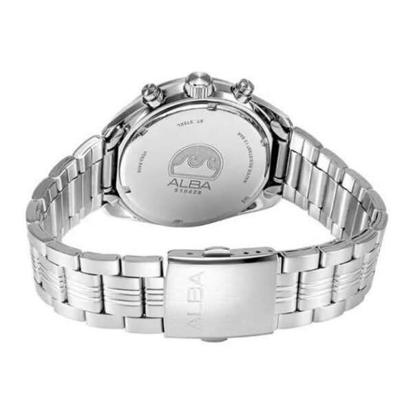 Alba Silver Stainless Steel Men Watch At3K01X1