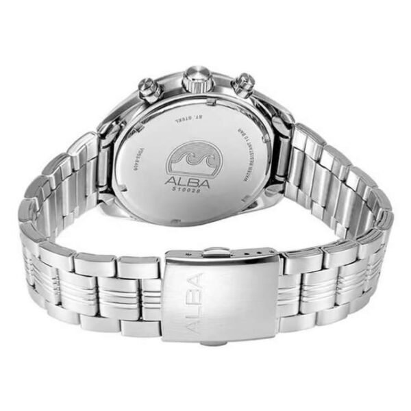 Alba Silver Stainless Steel Men Watch At3K07X1