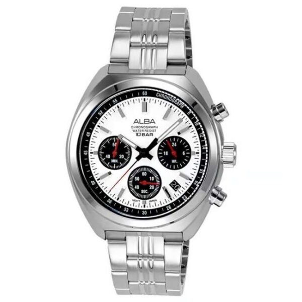 Alba Silver Stainless Steel Men Watch At3K11X1