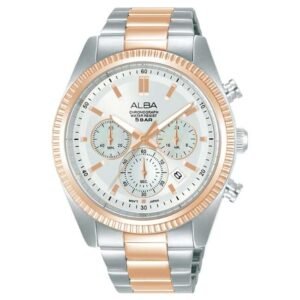 Alba Two Tone Stainless Steel Men Watch At3K14X1